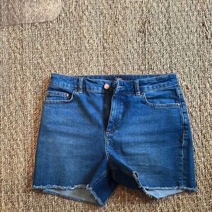 Blue Denim Women's Shorts